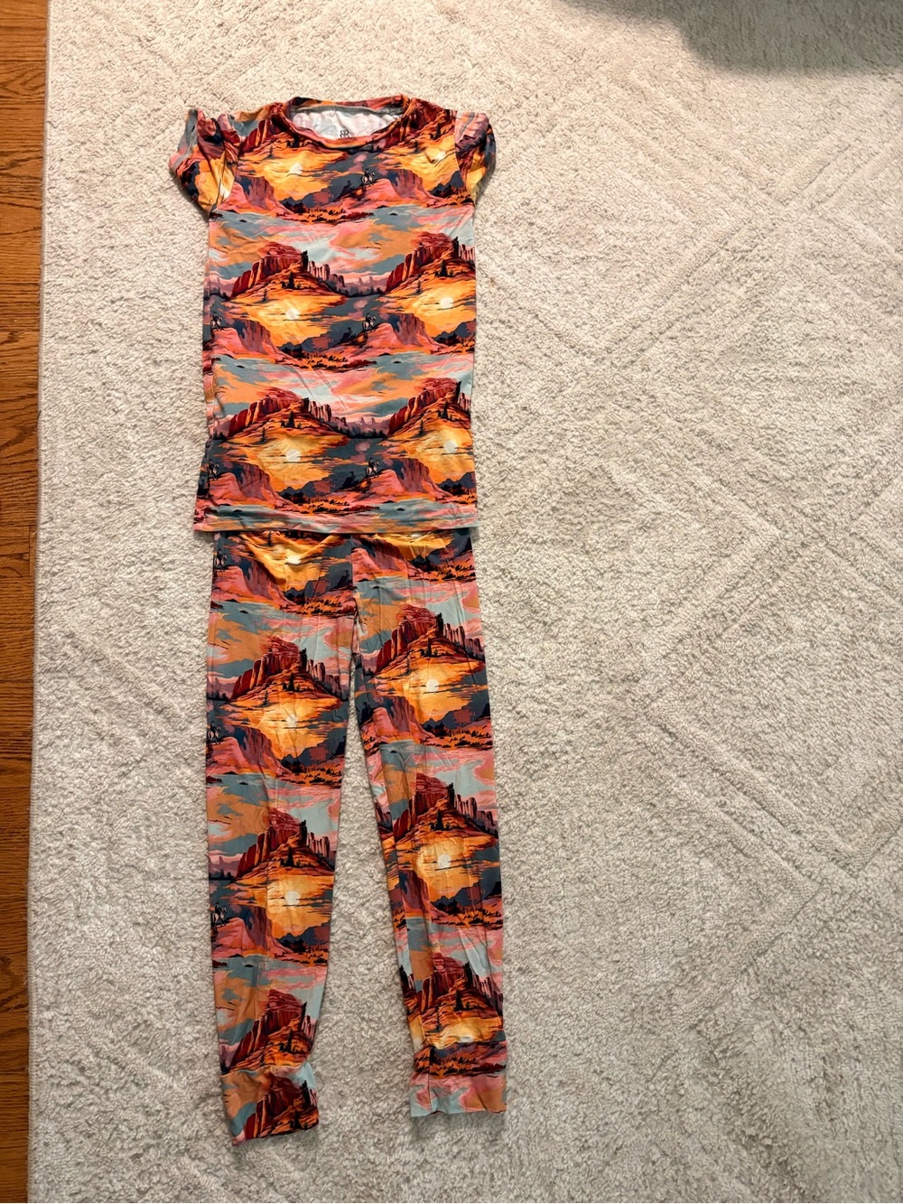Bums and roses pajamas